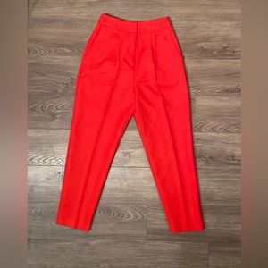 ASOS design red suit pants 00
